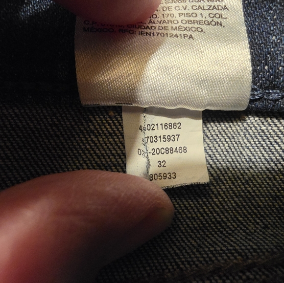 Chico's Pull-On Blue Denim Jeans Jegging Women's Size 1.5 (10) - Picture 5 of 8